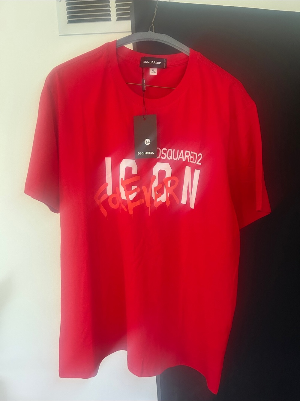 DSQUARED2 Men’s Red Shirt